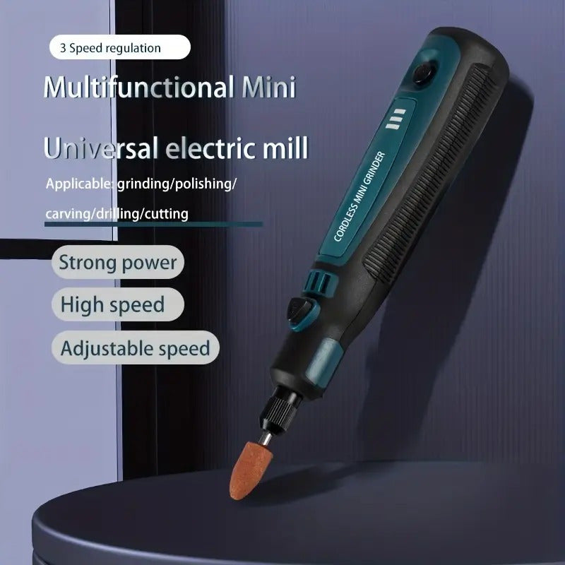 AMOLADORA ELÉCTRICA BRICOLAJE MOTOTOOL MINI TALADRO EMPRENDE 3.6V 50HZ / 60HZ 15 W