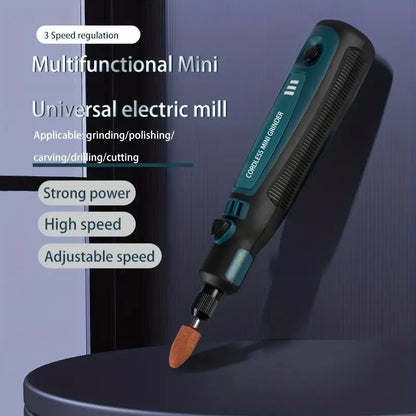 AMOLADORA ELÉCTRICA BRICOLAJE MOTOTOOL MINI TALADRO EMPRENDE 3.6V 50HZ / 60HZ 15 W