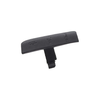 CUBIERTA TAPA COBERTOR GOMA CAUCHO CONEXIONES CANON 1200D NEGRO