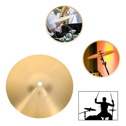 PLATILLO SPLASH 10 PULGADAS BATERÍA ACÚSTICA PERCUSIÓN DORADO OSCURO