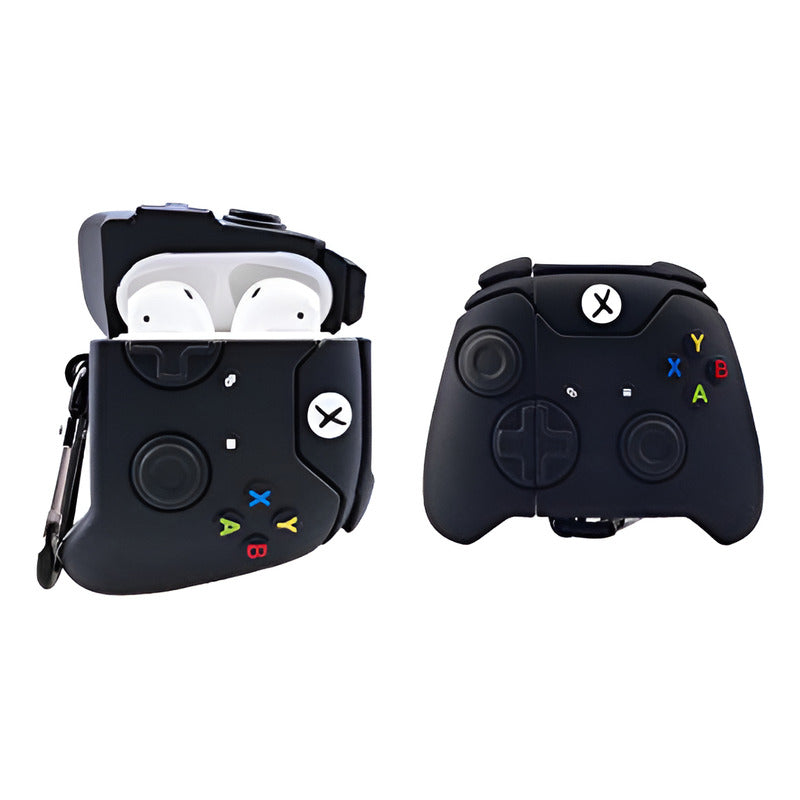 ESTUCHE AUDIFONOS AIRPODS 1RA | 2DA GEN TIPO CONTROL XBOX MIXTO