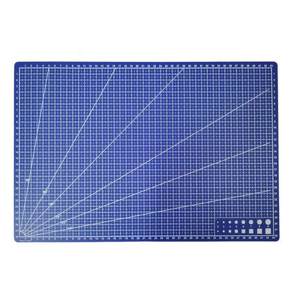 A3 TAPETE CORTE PAPEL MANUALIDADES BISUTERÍA ALFOMBRILLA AZUL MARINO