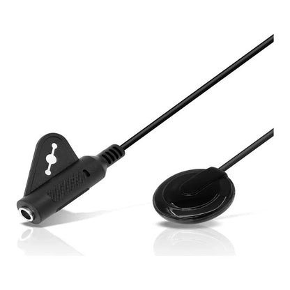 MICRÓFONO CONTACTO PASTILLA AUDIO GUITARRA ACÚSTICA JACK 1/4 NEGRO