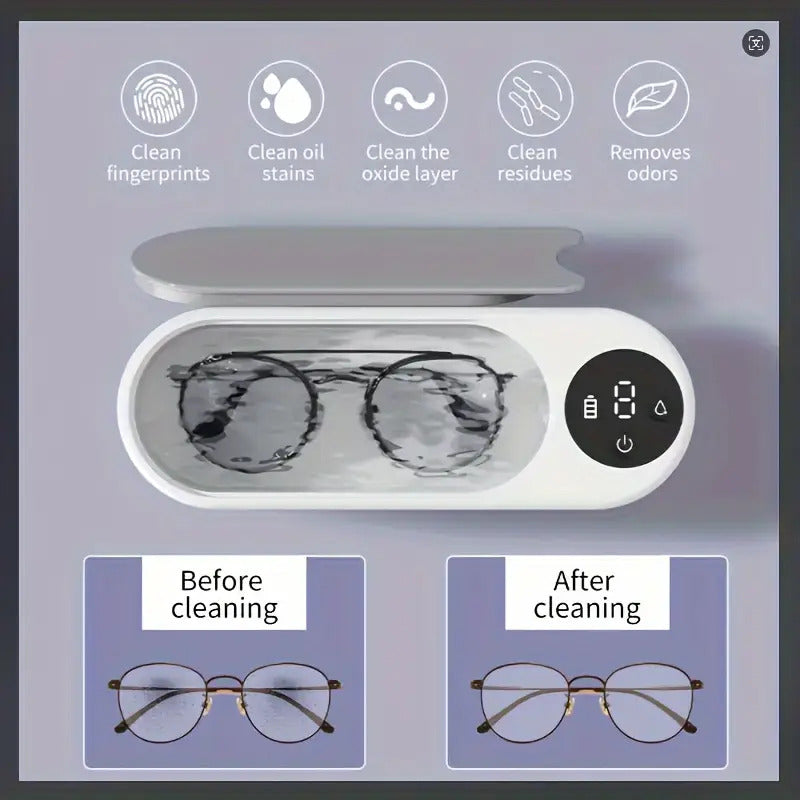 MÁQUINA LIMPIADORA ULTRASONIDO PORTÁTIL MULTIUSOS USB 5V