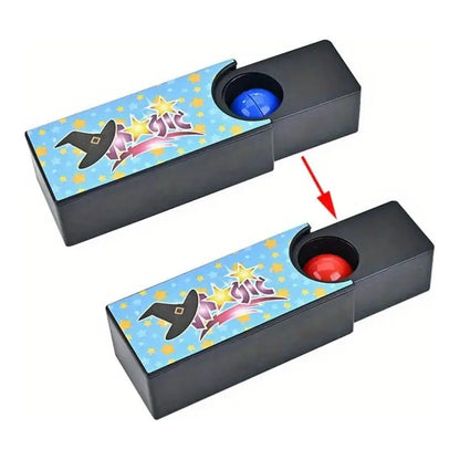 TRUCO MAGIA CAJA MÁGICA BOLA CAMBIO COLOR FIESTAS EVENTOS
