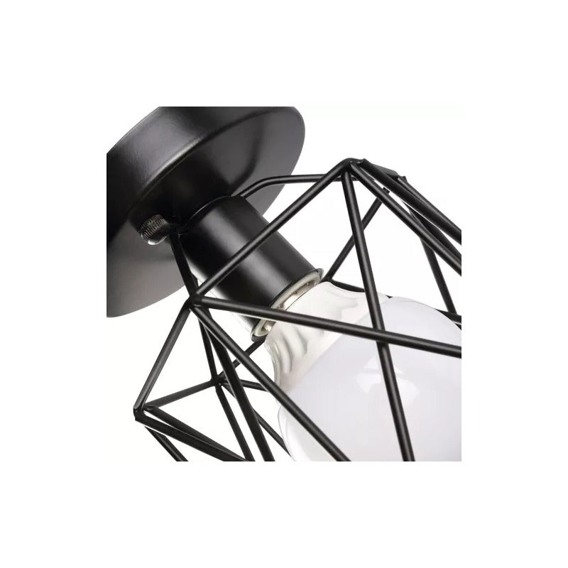 LAMPARA TECHO CRISTAL FLOR LOTO PETALOS LED 110V TRANSPARENTE