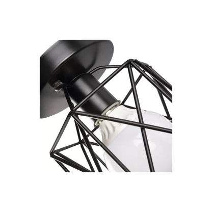 LAMPARA TECHO CRISTAL FLOR LOTO PETALOS LED 110V TRANSPARENTE