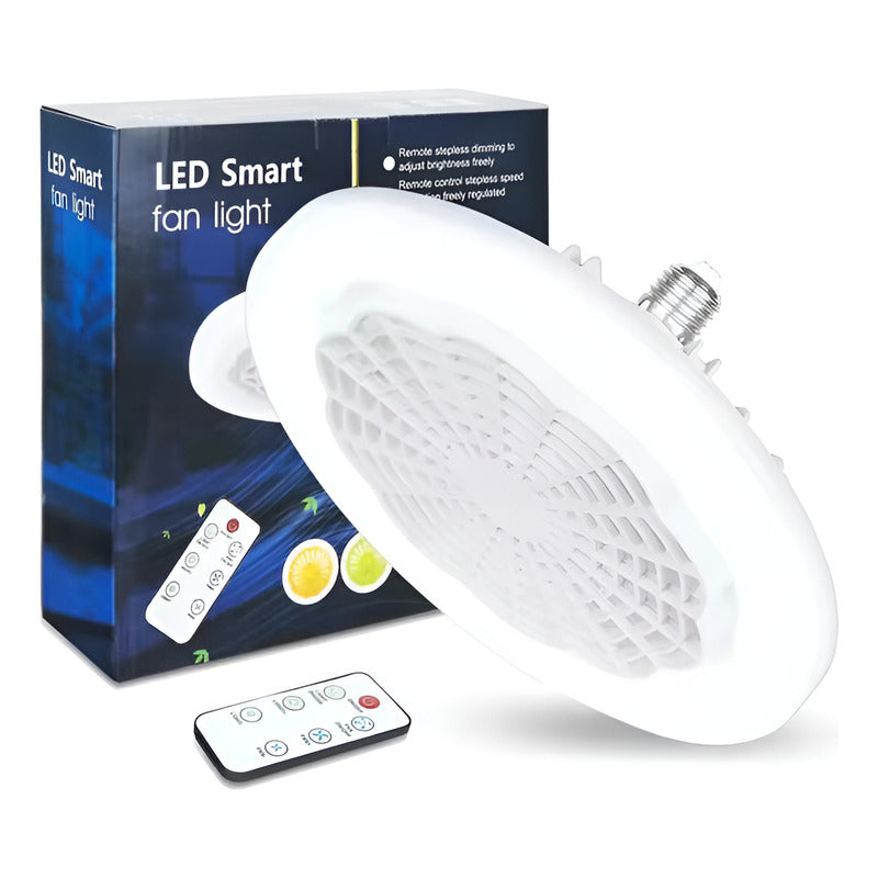 LUZ LED E27 VENTILADOR COCINA BAÑO ALCOBA RESTAURANTE OFICIN 110/220V BLANCO FRÍO