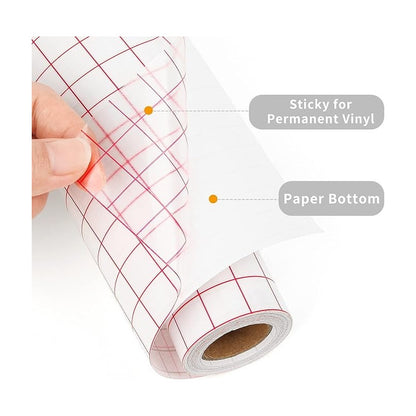 ROLLO PAPEL TRANSFER VINILO TRANSPARENTE 3MTS X 30CMS