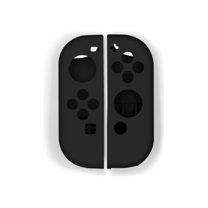 JUEGO PROTECTOR SILICONA CONTROL PARA NINTENDO SWITCH & OLED NEGRO