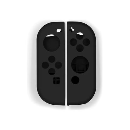 JUEGO PROTECTOR SILICONA CONTROL PARA NINTENDO SWITCH & OLED NEGRO