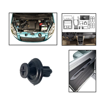 10X PIN CLIP PLÁSTICO AJUSTE 13X11X6MM CARRO TABLERO