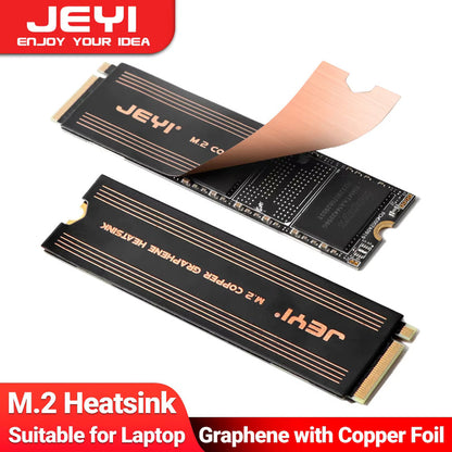 DISIPADOR GRAFENO COBRE MEMORIA RAM M.2 SSD STICKER GAMER