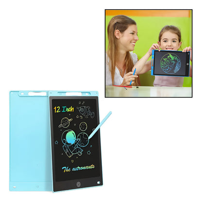 TABLET DIDÁCTICA DIBUJO PIZARRA ELECTRÓNICA LÁPIZ ÓPTICO AZUL CLARO