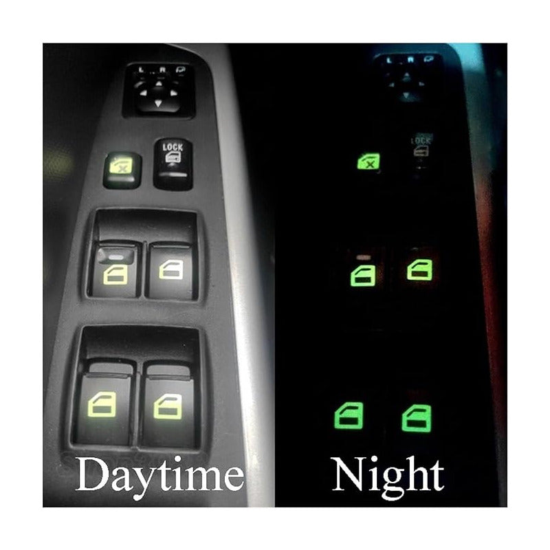 CALCOMANIA AUTOADHESIVA LUMINOSA FLUORESCENTE ELEVAVIDRIOS