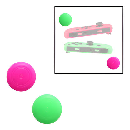 2X PROTECTOR SILICONA JOYSTICK MANDO CONTROL J-CON AZUL ROJO VERDE/FUCSIA