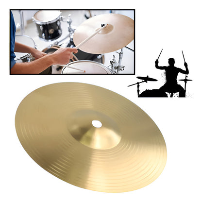 PLATILLO CRASH 16 PULGADAS BATERÍA ACÚSTICA PERCUSIÓN DORADO OSCURO