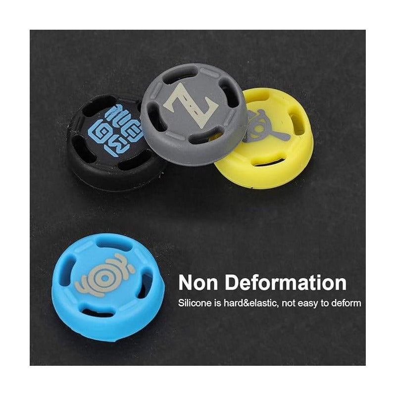 4X SET CAUCHOS CUBIERTAS GOMAS PARA JOY-CON SWITCH ZELDA MIXTO