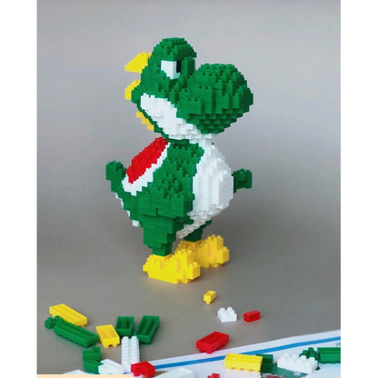 DINOSAURIO ROMPECABEZAS YOSHI BLOQUES BROS PUZZLE MARIO