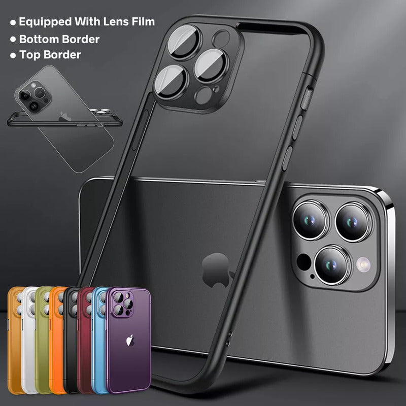 ESTUCHE PROTECTOR FLEXIBLE QI PARA IPHONE 15 PRO MAX FUNDA