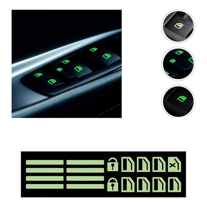 CALCOMANIA AUTOADHESIVA LUMINOSA FLUORESCENTE ELEVAVIDRIOS