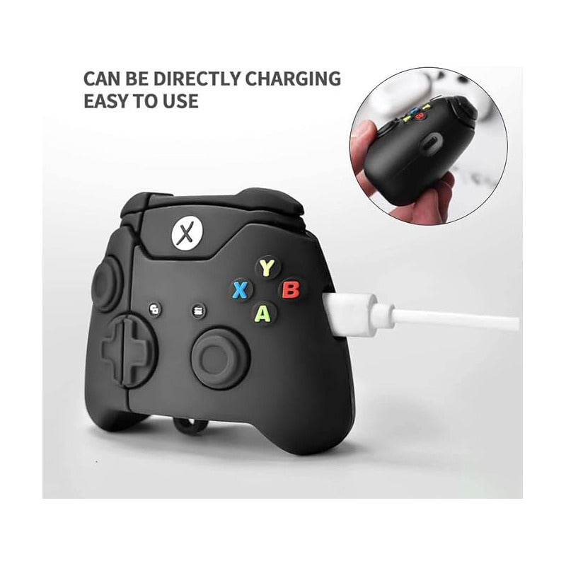 ESTUCHE AUDIFONOS AIRPODS 1RA | 2DA GEN TIPO CONTROL XBOX MIXTO