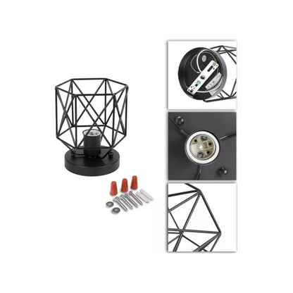 LAMPARA TECHO CRISTAL FLOR LOTO PETALOS LED 110V TRANSPARENTE