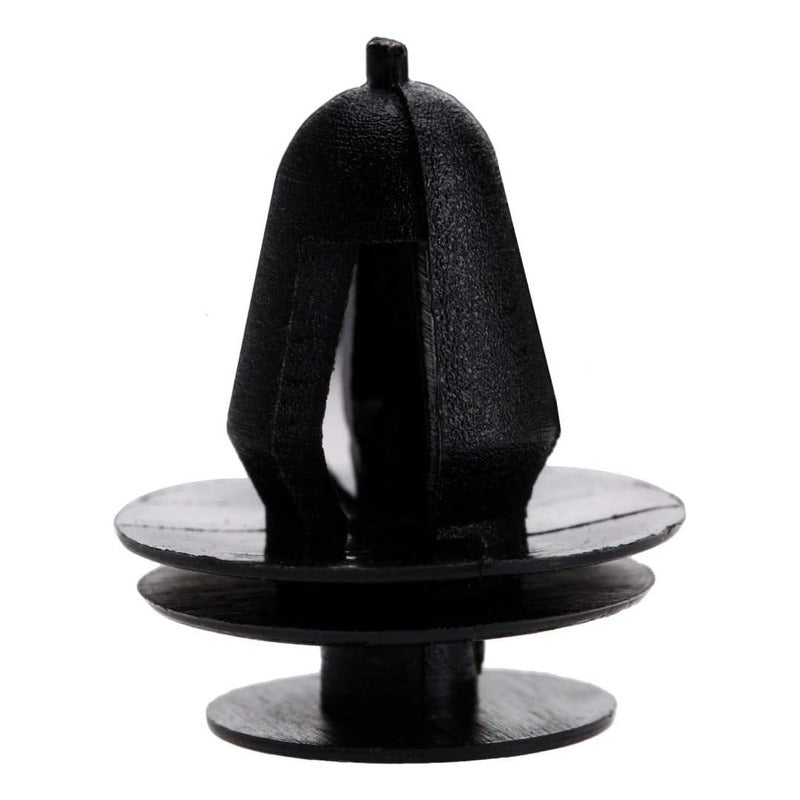 10X PIN CLIP PLÁSTICO REMACHE AJUSTE CARRO RETENEDOR MOTOR NEGRO