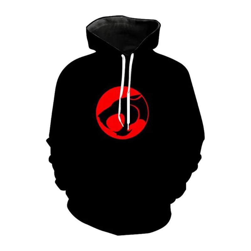 BUZO HOODIE LOGO THUNDERCATS NEGRO 2XL (ASIA) NEGRO