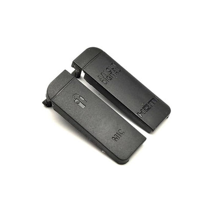 CUBIERTA TAPA GOMA CONEXIONES CANON 6D CAUCHO COBERTOR NEGRO