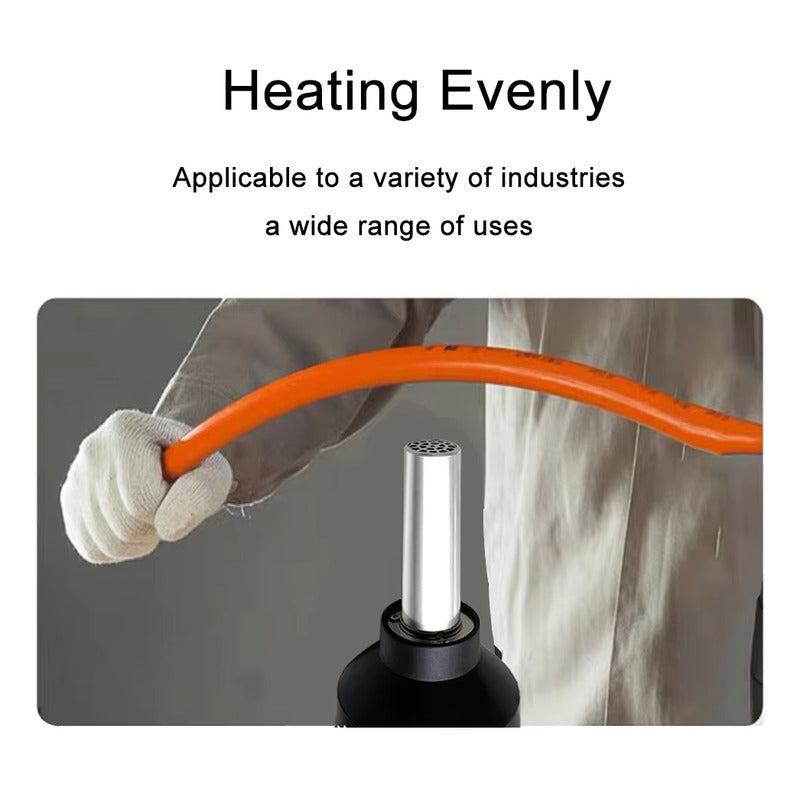 PISTOLA CALOR DIGITAL LCD 110V ESTACIÓN SOLDADURA AJUSTABLE GRIS OSCURO 110V