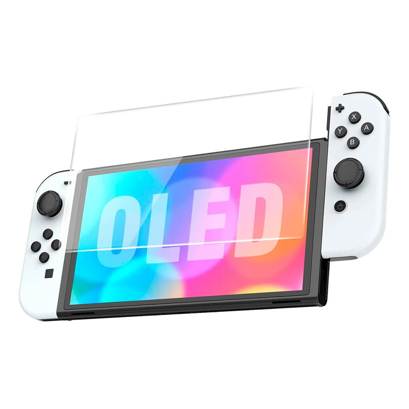 PROTECTOR PANTALLA NINTENDO SWITCH OLED VIDRIO TEMPLADO