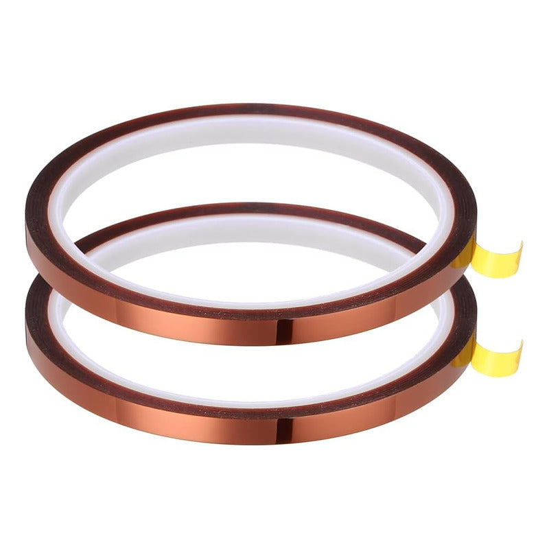 2X CINTA TÉRMICA 5MM 10MTS 50° - 260°C NARANJA CLARO TERMICA 5MM 50 - 260C