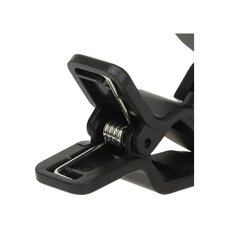 AFINADOR DIGITAL LCD GUITARRA CLIP 360° VIOLIN UKELELE NEGRO