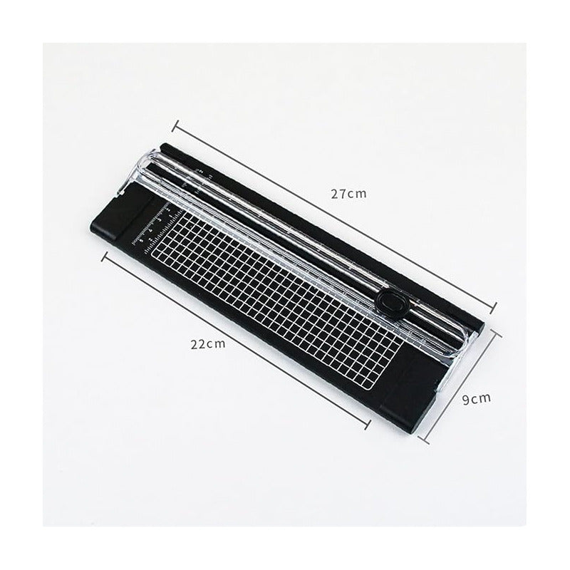 CORTADOR GUILLOTINA PORTATIL BIDIRECCIONAL MANUAL PAPEL A4