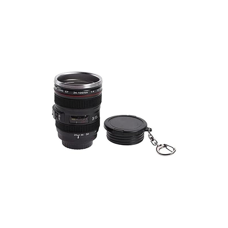 LLAVERO TIPO LENTE CANON EF 24-105MM REGALO FOTOGRAFIA FOTO NEGRO