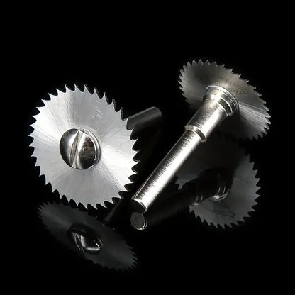 KIT 6 CUCHILLAS SIERRA CIRCULAR TALADRO MOTOTOOL AMOLADORA PLATEADO