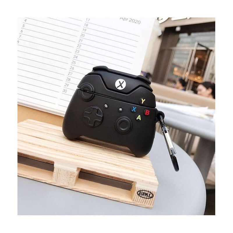 ESTUCHE AUDIFONOS AIRPODS 3 GEN TIPO CONTROL XBOX CLÁSICO MIXTO