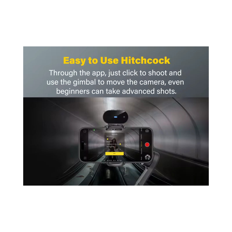 GIMBAL AOCHUAN SMART XE SEGUIMIENTO AI 3 EJES CELULAR NEGRO