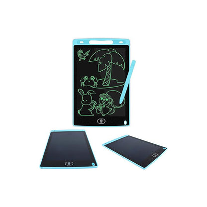 TABLET DIDÁCTICA DIBUJO PIZARRA ELECTRÓNICA LÁPIZ ÓPTICO AZUL CLARO