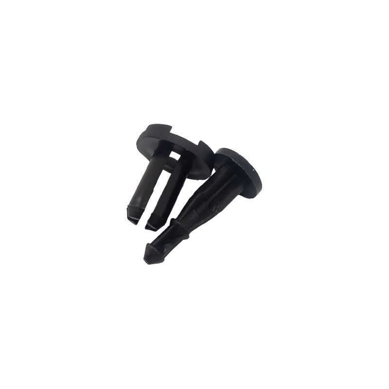 10X CLIP PIN PLÁSTICO AJUSTE CARRO RETENEDOR MOTOR REMACHE NEGRO
