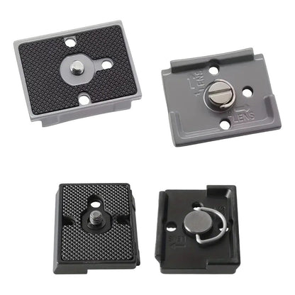 PLACA LIBERACIÓN RÁPIDA PARA MANFROTTO 200PL-14 NEGRO