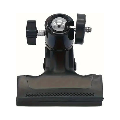 SOPORTE CLAMP CÁMARA ILUMINACIÓN FOTOGRAFÍA TORNILLO 3/4 360 NEGRO