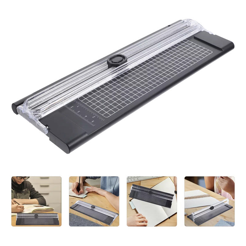 CORTADOR GUILLOTINA PORTATIL BIDIRECCIONAL MANUAL PAPEL A4