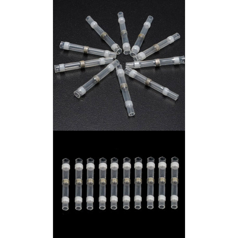 10X CONECTOR TERMOENCOGIBLE TERMORETRACTIL 1.7 X 2.6 X 26 MM