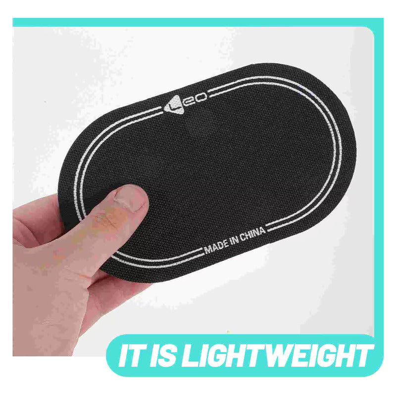 PARCHE DOBLE BOMBO BATERÍA ACÚSTICA PEDAL REDUCTOR SONIDO NEGRO