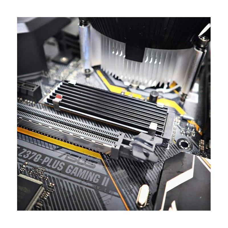 DISIPADOR RAM SO-DIMM Y SSD M.2 NVME LAPTOP PORTÁTIL NEGRO