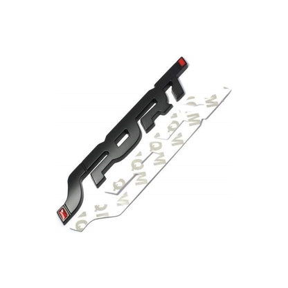 EMBLEMA SPORT METAL 3D ADHESIVO VEHÍCULO INSIGNIA LUJO CARRO