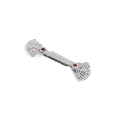 MEDIDOR CALIBRADOR ROSCA TORNILLO TORNO 20 CUCHILLAS 55°