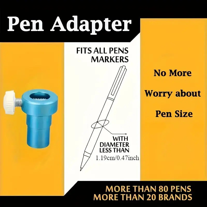 SOPORTE ADAPTADOR BOLÍGRAFO LAPIZ 12MM DISEÑO CRICUT MAKER